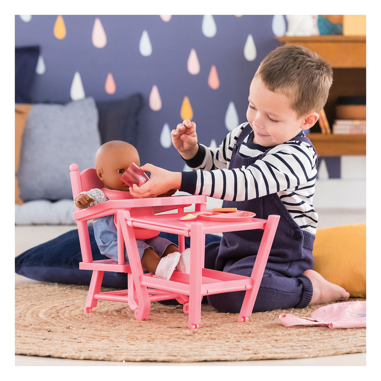 Corolle mon grand pupon - dukkestol pink
