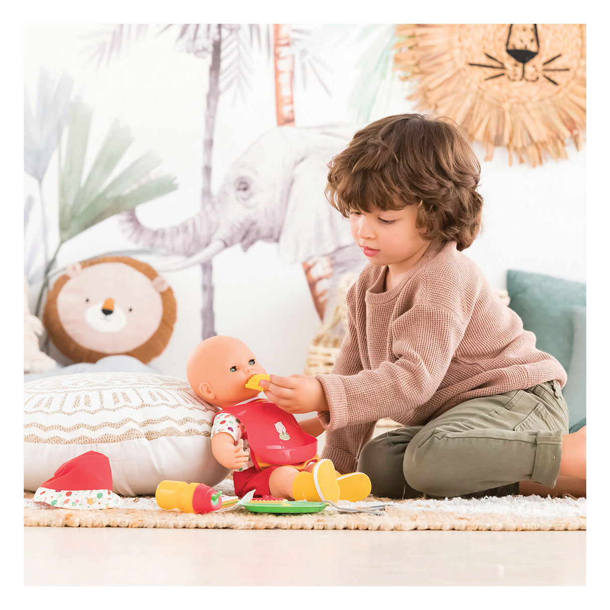 Corolle Mon Grand Poupon Dolls Care Set middagstid