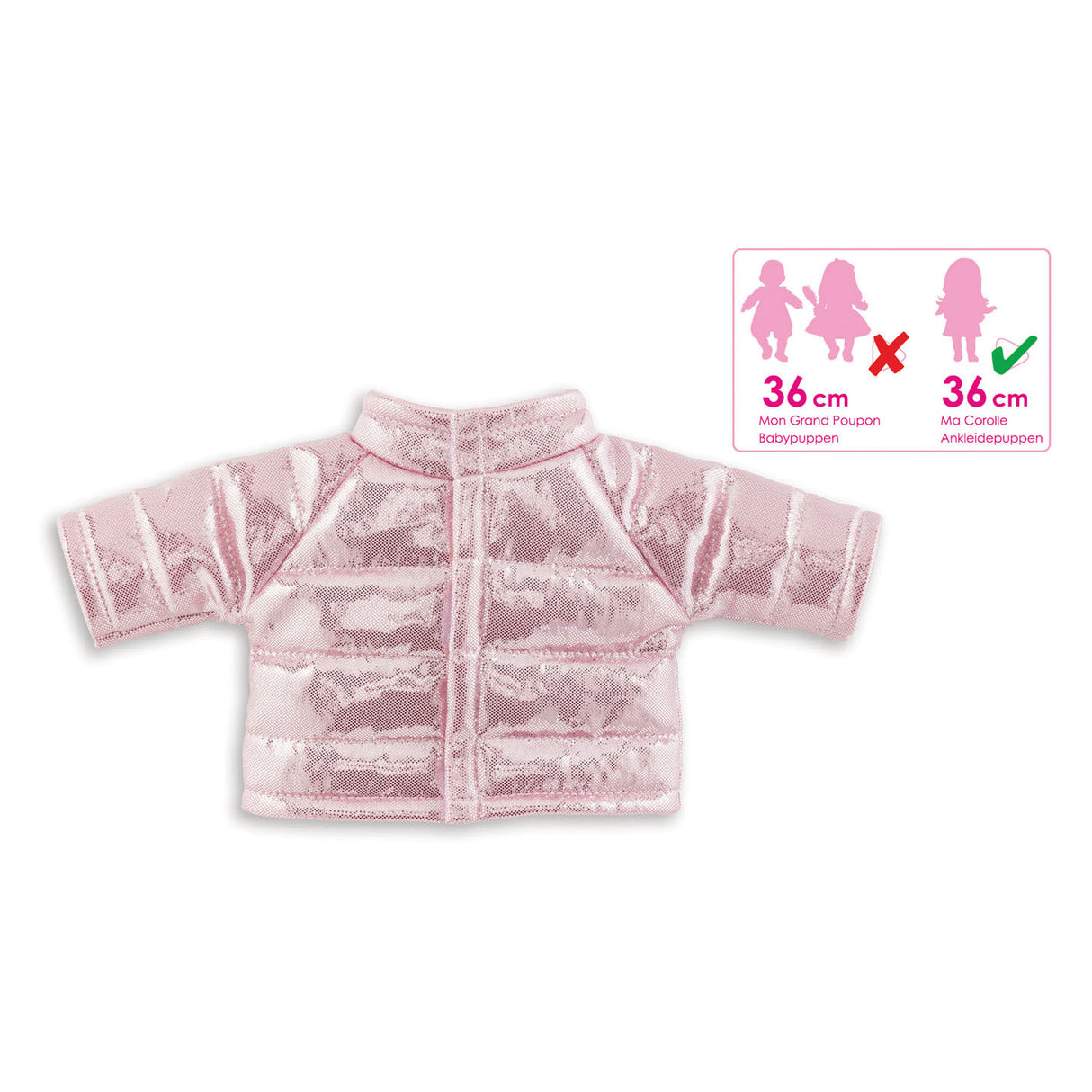 Corolle ma - pink dukkefrakke