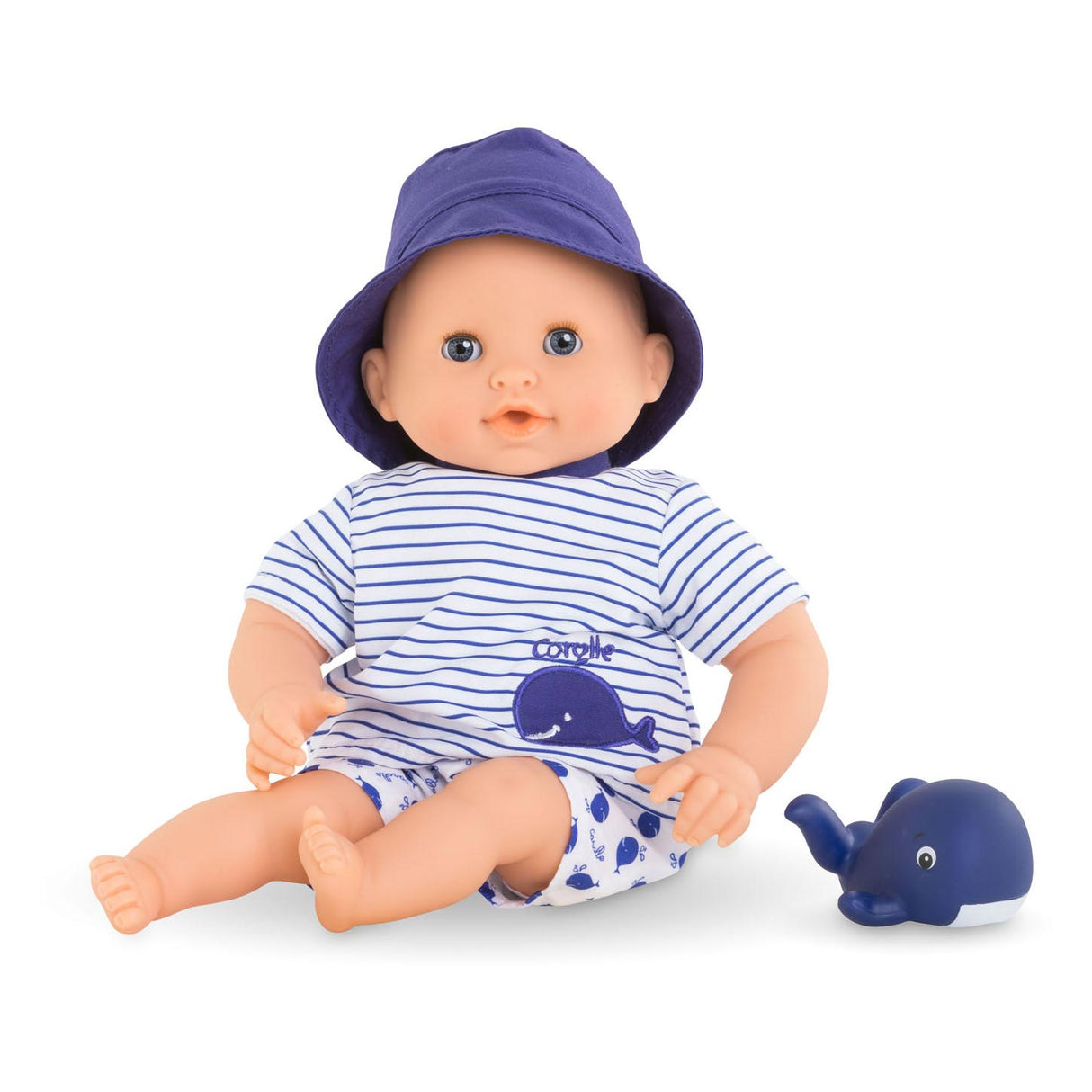 Corolle mon premier poupon badedukke - marin, 30 cm