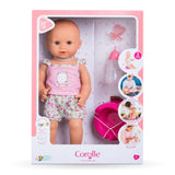 Corolle mon grand pupon drikke- og tissedukke - emma, 36 cm
