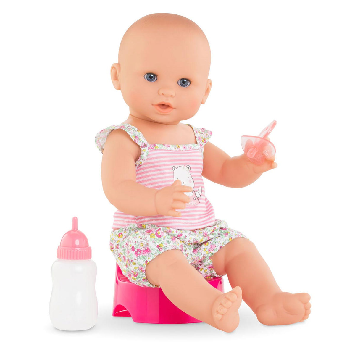 Corolle mon grand pupon drikke- og tissedukke - emma, 36 cm