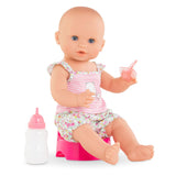Corolle mon grand pupon drikke- og tissedukke - emma, 36 cm