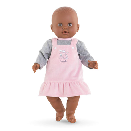 Corolle mon grand poupon - dukkekjole med skjorte, 36cm