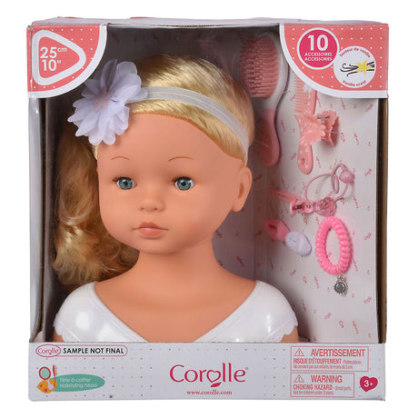 Corolle kapdoll hårstyling