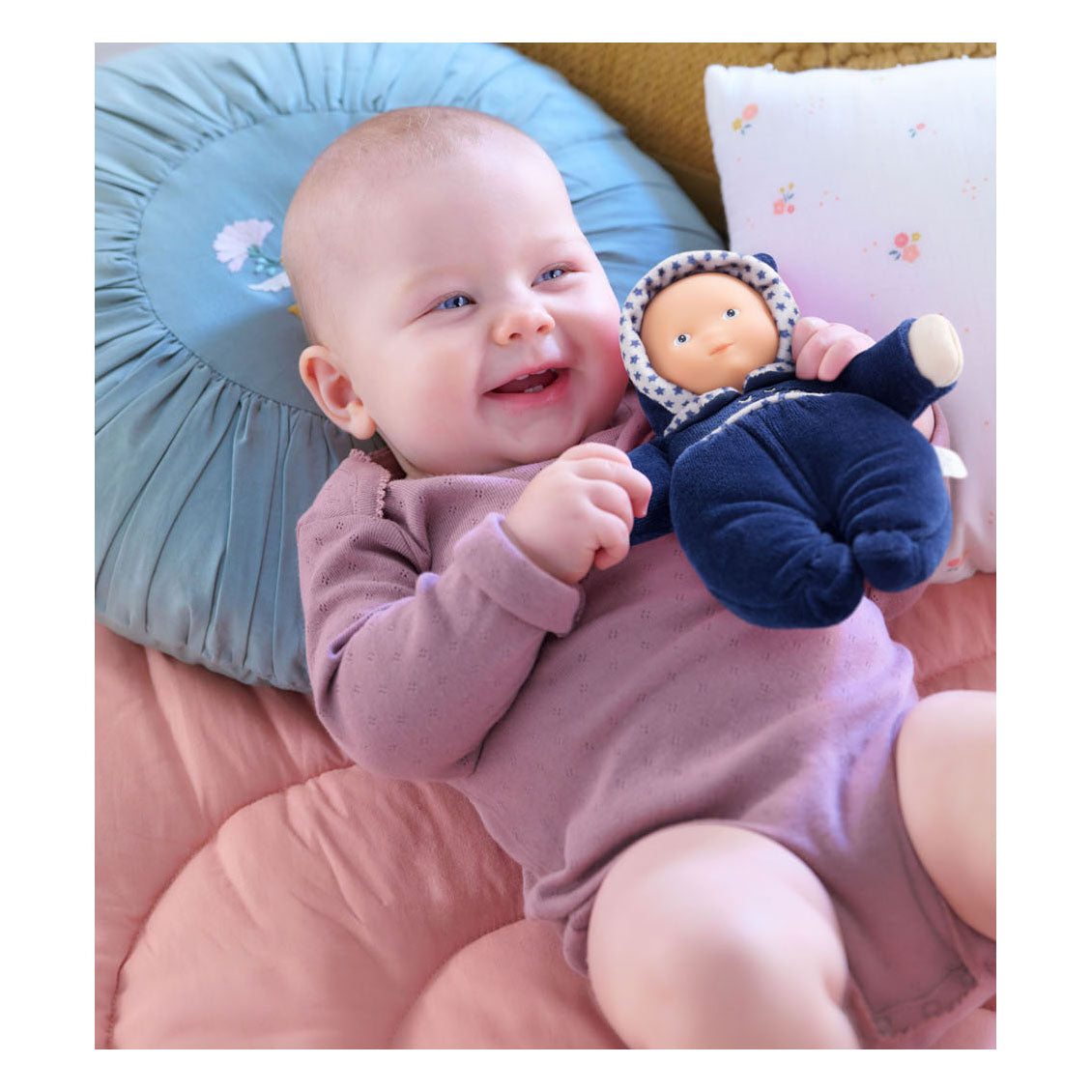 Corolle mon doudou babidoux marineblå stjerneklare drømme babydukke, 20 cm