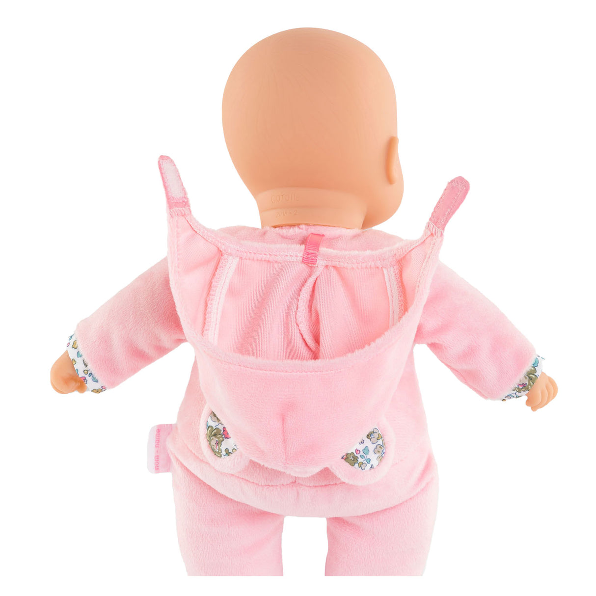 Corolle mon doudou sweet heart baby dukke pink bjørn, 30 cm