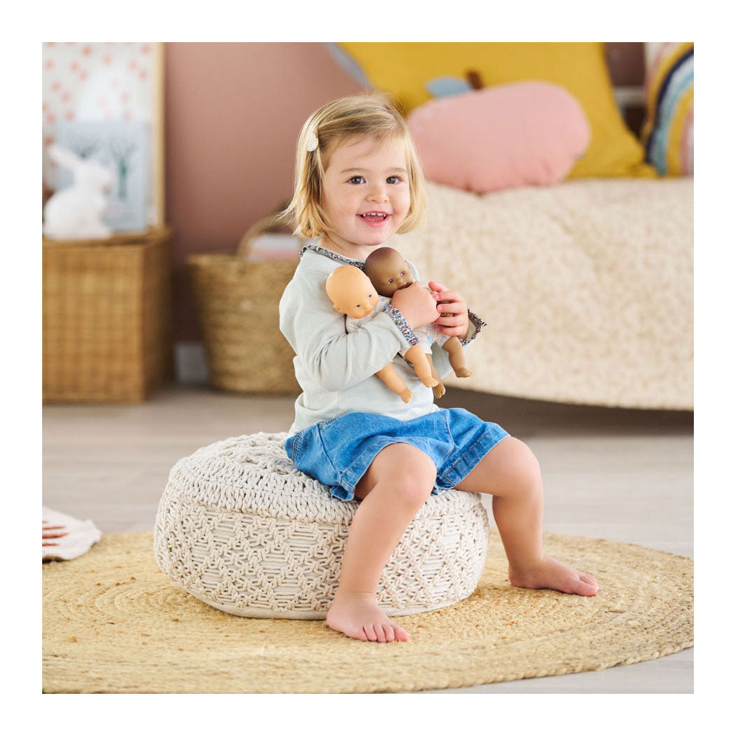 Corolle baby dukke mini calin kanin brune øjne 20cm - dukke til børn.