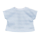 Corolle ma tøj stribet t-shirt - grå 36 cm