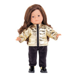 Corolle ma quiltet jakke couture guld, 36 cm