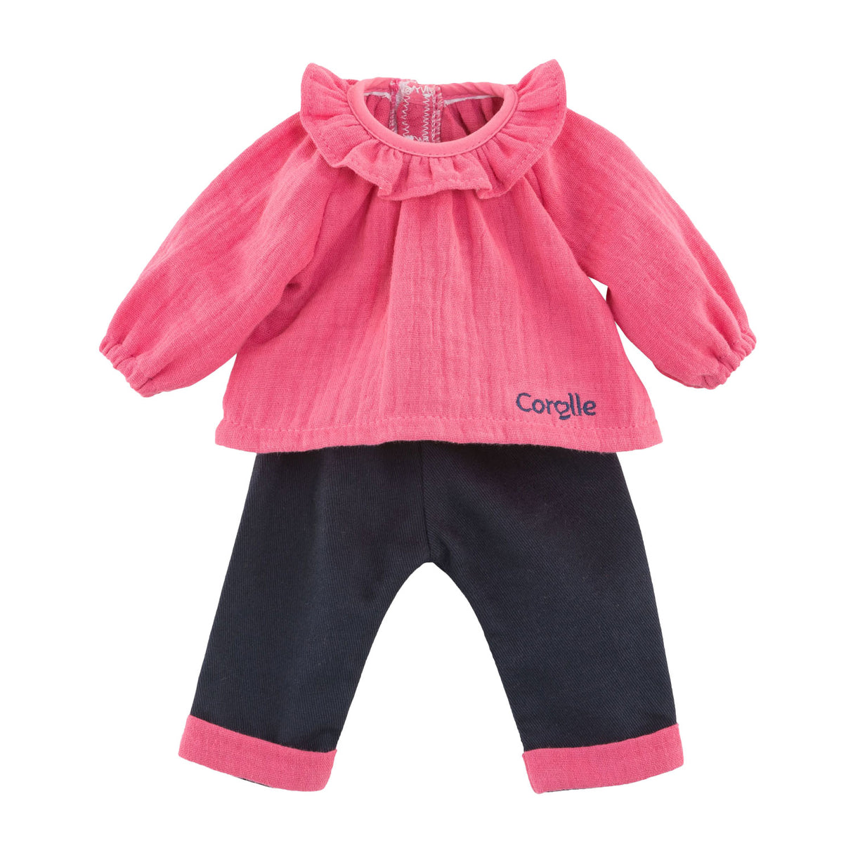 Corolle ma pink bluse og bukser, 36 cm