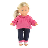 Corolle ma pink bluse og bukser, 36 cm