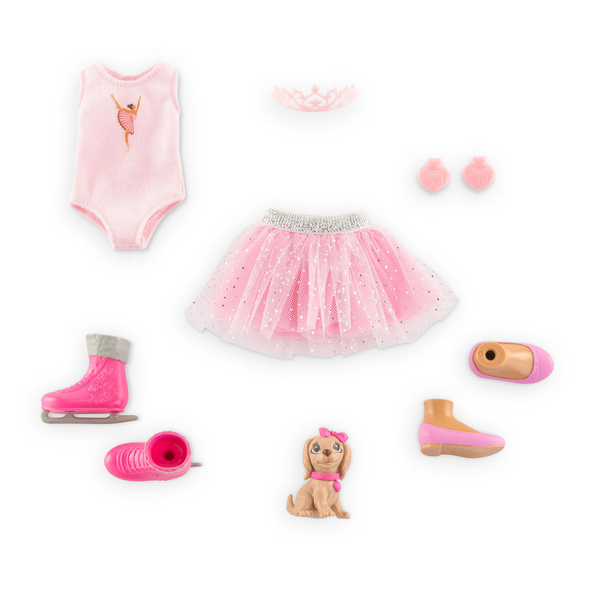 Corolle Girls - Valentine Ballerina Fashion Pop Set