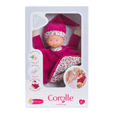 Corolle putteklud pink grenadine baby puttedukke 17cm blødt legetøj.
