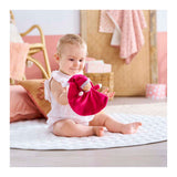 Corolle putteklud pink grenadine baby puttedukke 17cm blødt legetøj.