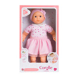 Corolle lille babydukke med hjerter, 30 cm