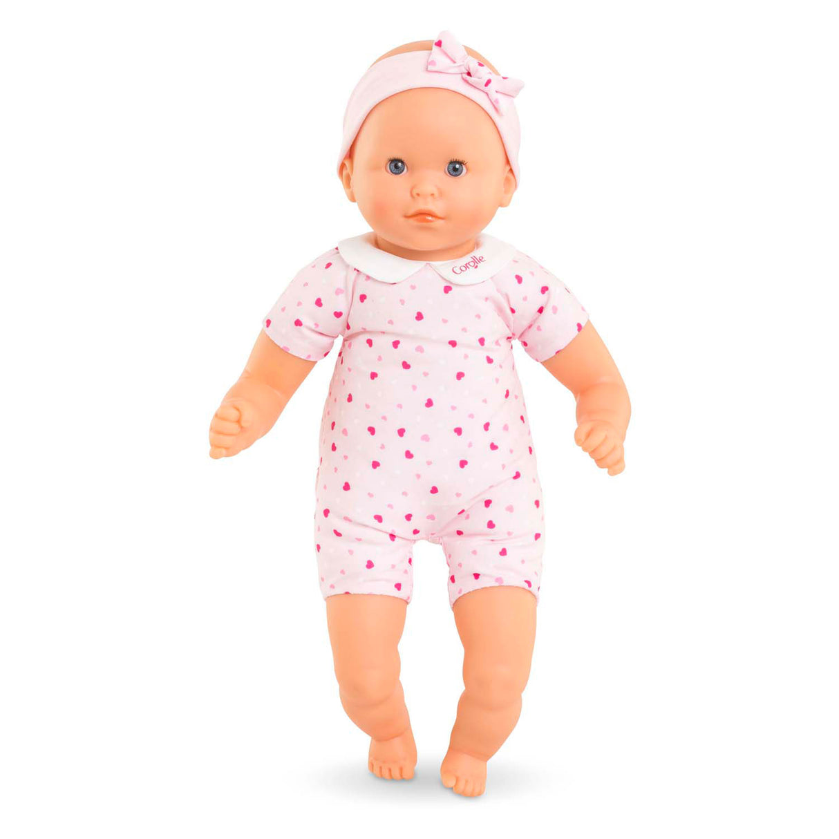 Corolle lille babydukke med hjerter, 30 cm