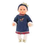 Corolle babydukke Calin Margaux Holidays blød dukke 30cm blå vaniljeduft.