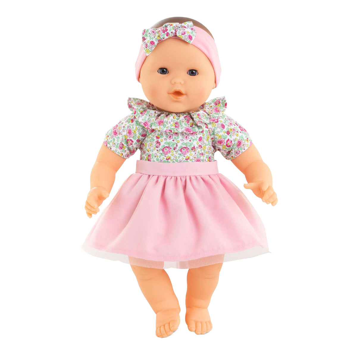Corolle stor babydukke med blomster, 36cm