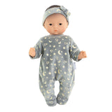 Corolle dukke pyjamas og pandebånd, 30cm - glød i mørket