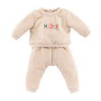 Corolle dukke træningsdragt beige til baby dukke 30cm velcro.