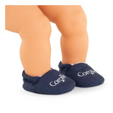 Corolle baby doll hjemmesko marineblå - dukketøj 30cm.