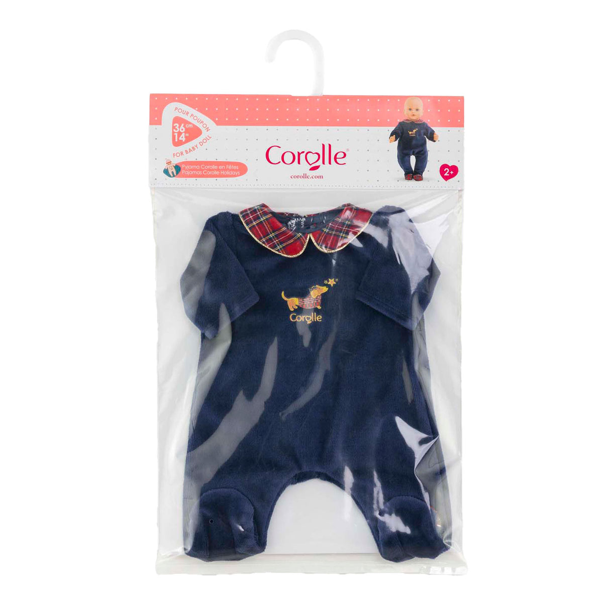 Corolle Holidays dukkepyjamas, 36 cm
