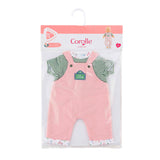 Corolle t-shirt og overalls til babydukke, 36 cm