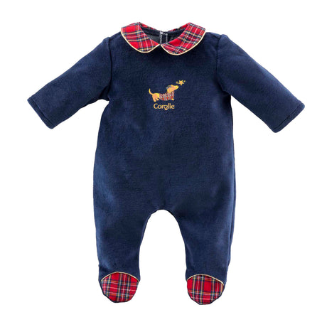 Corolle dukke pyjamas - marineblå - dukketøj 42cm.