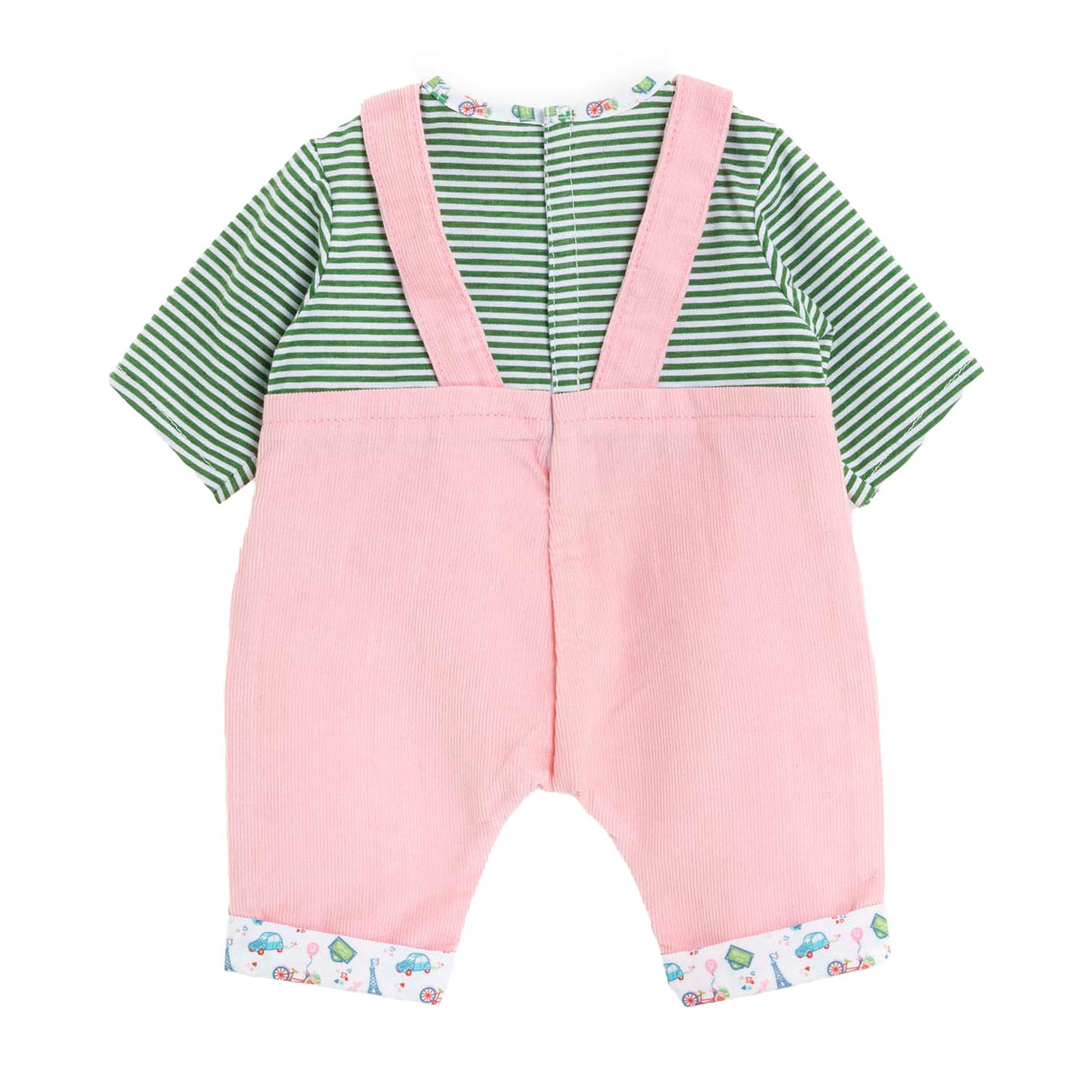 Corolle t-shirt og overalls til babydukke, 42 cm