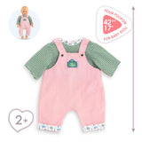 Corolle t-shirt og overalls til babydukke, 42 cm