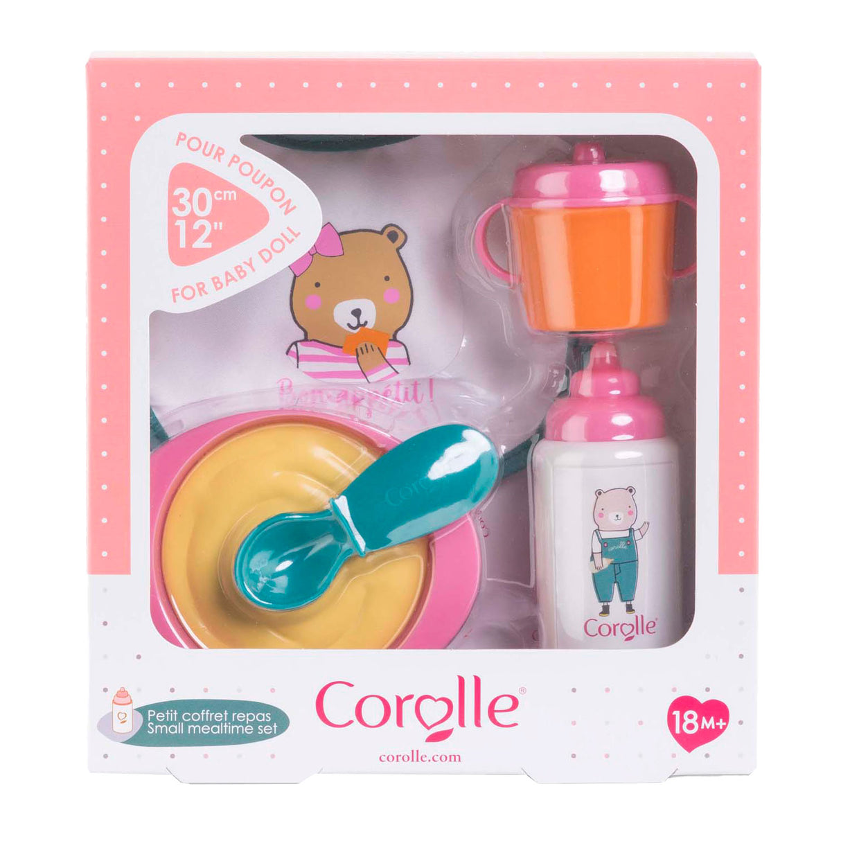 Corolle lille måltidssæt til babydukke