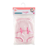 Corolle dukkebærende rygsæk pink plys 30 cm babydukke tilbehør.