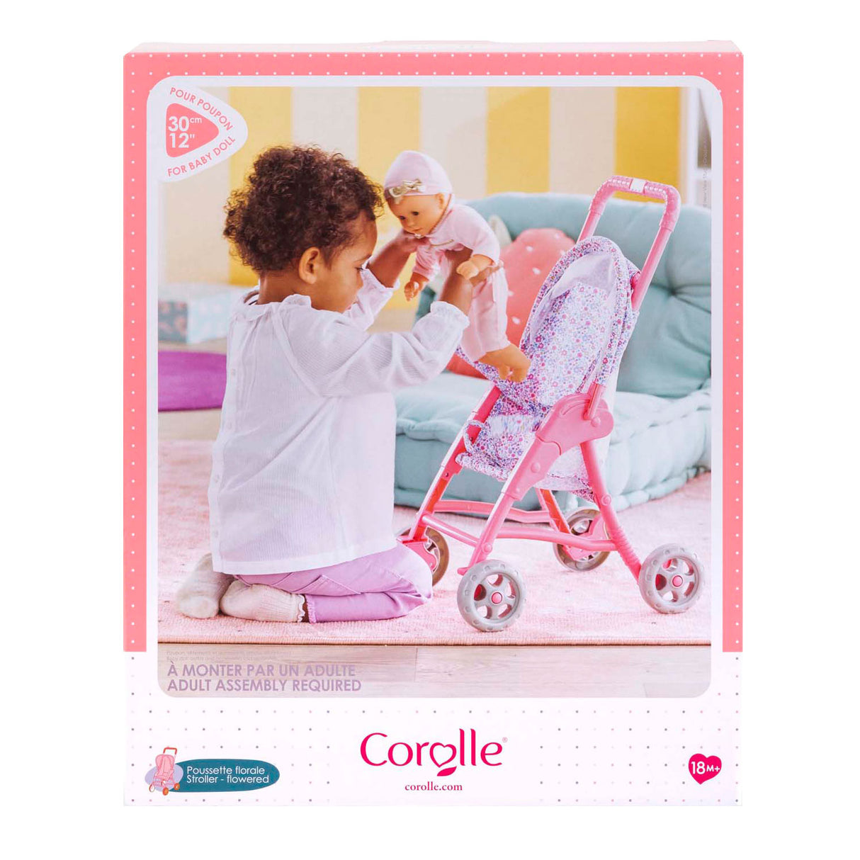 Corolle klapvognsblomster til babydukke, 30 cm