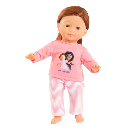 Corolle pink pyjamas til dukker på 36cm, 2 stk.