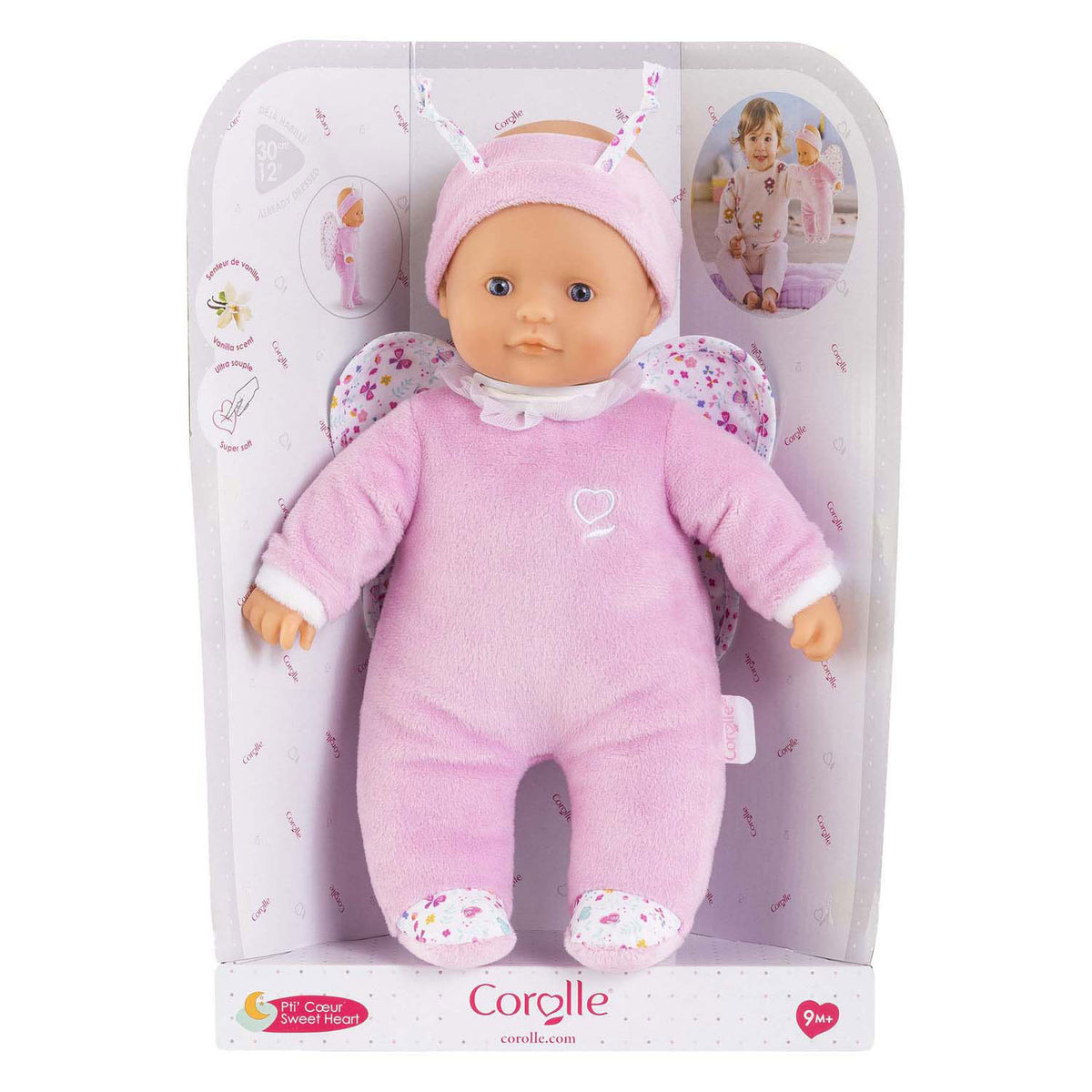 Corolle mon doudou sweetheart baby dukke - 30cm