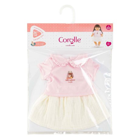 Corolle t-shirt med kjole lille opdagelsesrejsende - 36cm