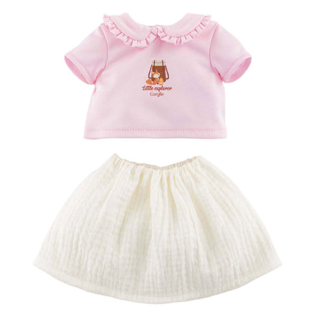 Corolle t-shirt med kjole lille opdagelsesrejsende - 36cm