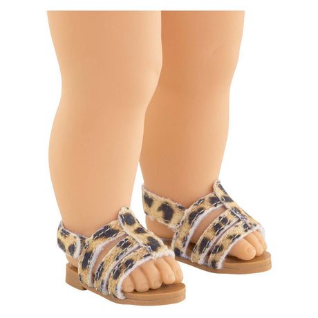 Corolle ma dukkesandaler leopard - 36cm