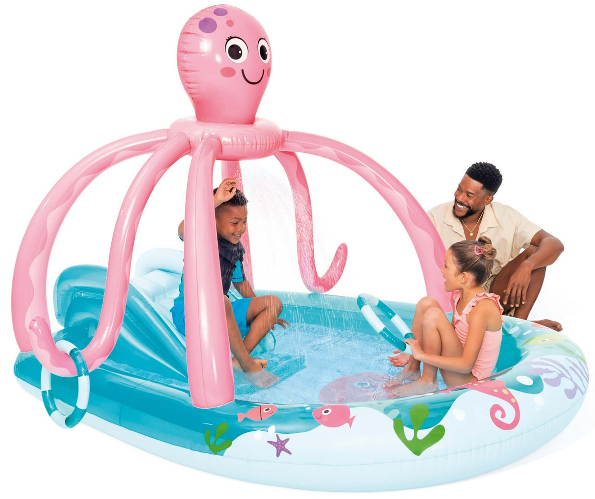 Intex swimmingpool speelcentrum venlig blæksprutte