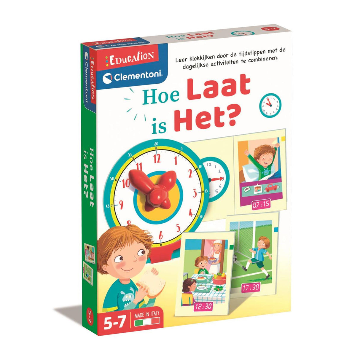 Clementoni uddannelse hvad er klokken?