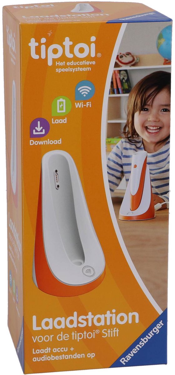Ravensburger Tiptoi ladestation - til 4. generation Tiptoi pen - med WLAN funktion