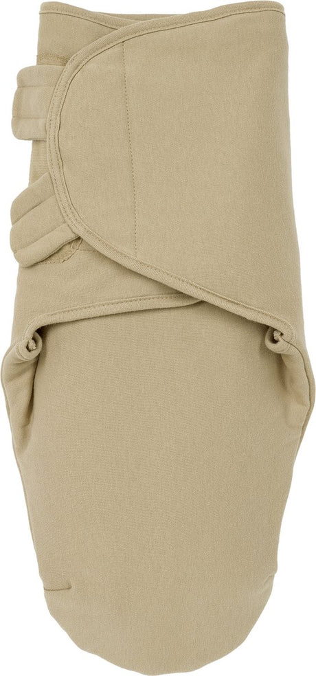 Meyco baby uni svøbestof foret - sand - 0-3 måneder - 2,0 tom
