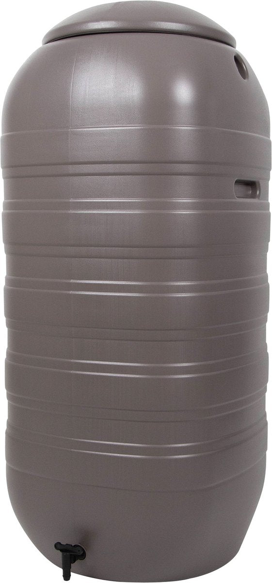 Natur - regntønde - 250l - h121 x 50 x 50 cm - taupe
