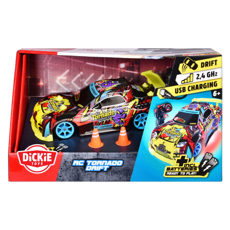 Dickie RC styrbar auto tornado drift RTR