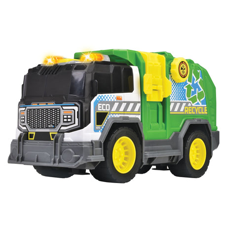 Dickie legetøj - skraldevogn - lastbil - lys og lyd - fra 3 år