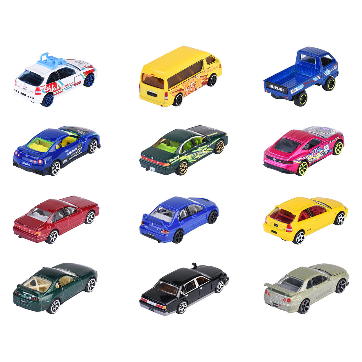 Majorette Japan Series Die-Cast Cars Bonus Pack, 5 stk.