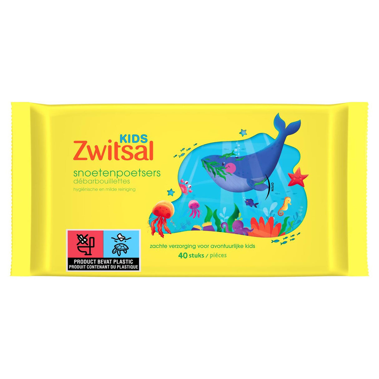 Zwitsal næserens havdyr 40 stk