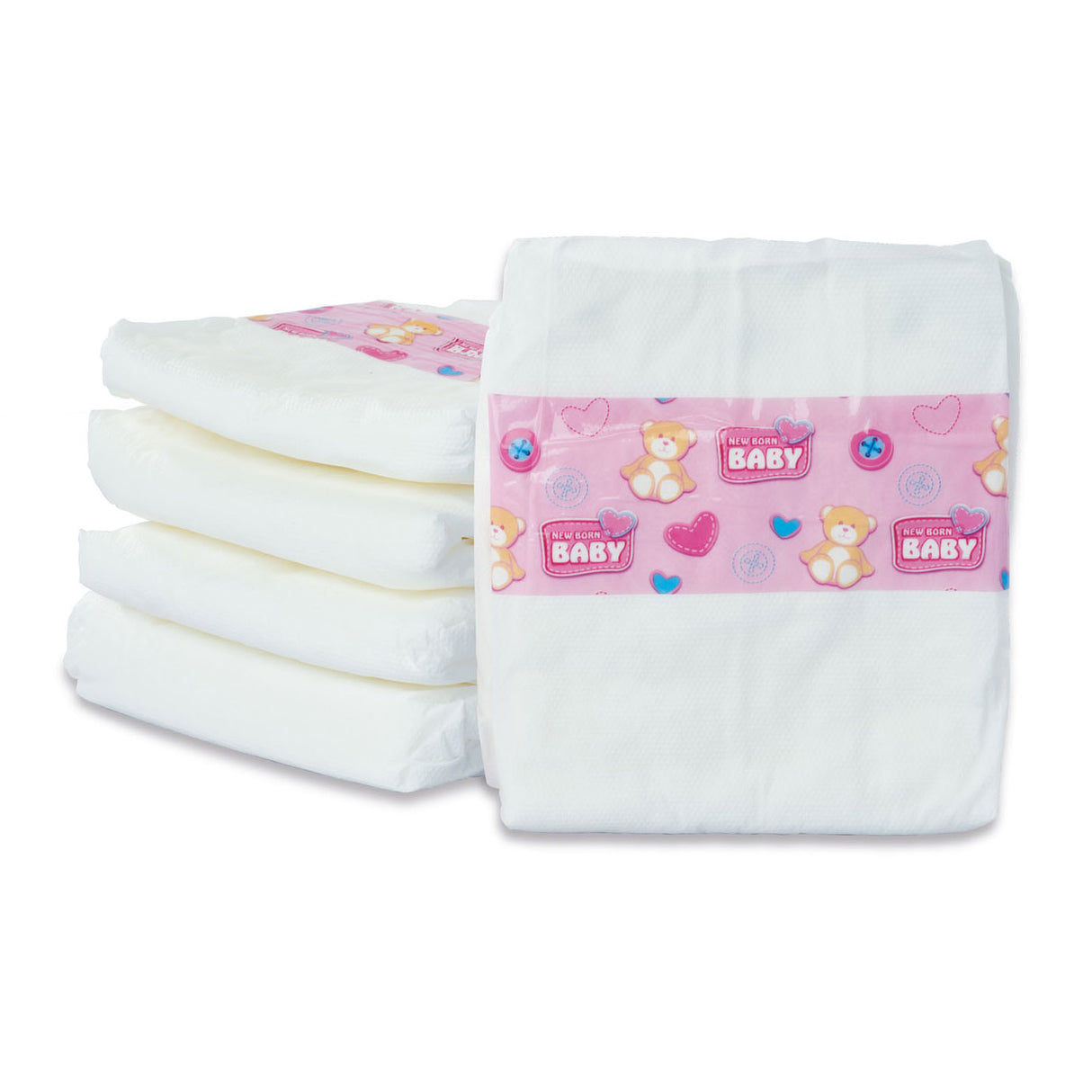 Nyfødt babybleer, 5 stk.
