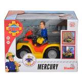 Simba brandmand sam legetøj quad bike med figur - action køretøj.